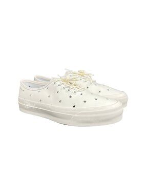 Women Size 8 Vans Authentic One Piece Vibram 'Star Egret' VN000DCPFAQ Pre-Owned